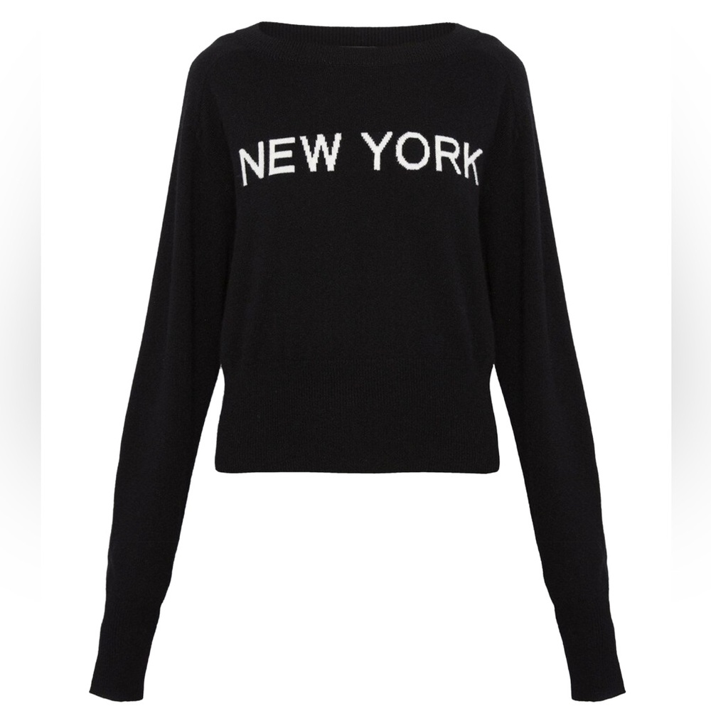 Black 'New York' 100% Cashmere - Picture 6 of 7